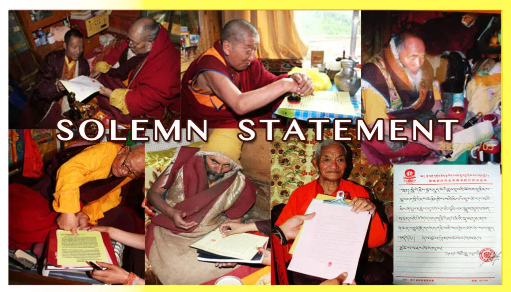 SOLEMN STATEMENT