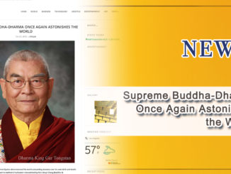 Supreme Buddha-Dharma Once Again Astonishes the World