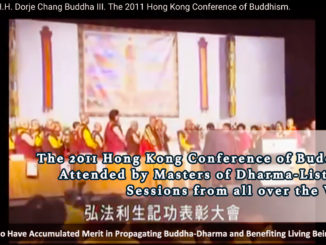 The 2011 Hong Kong Conference of Buddhism Attended by Masters of Dharma-Listening Sessions from all over the World