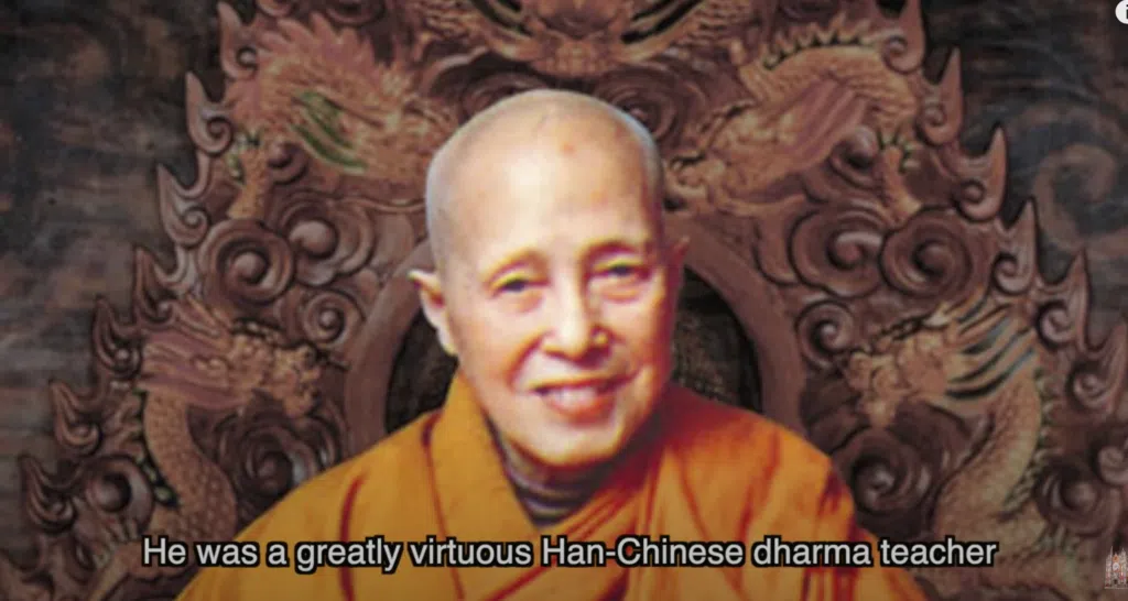Disciple of H H Dorje Chang Buddha III----Venerable Dharma Teacher Qing Ding